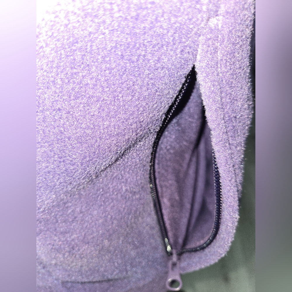 Columbia Women's Purple Fleece Vest - Picture 6 of 10